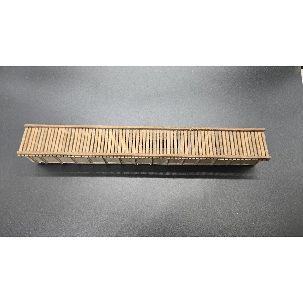 Campbell‎ Scale Models HO Scale Deck Plate Girder Bridge WOODEN Kit #765-650